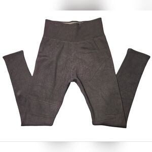 C'Est Moi Women's Dark Gray Sherpa Fleece Lined Thermal Leggings OS